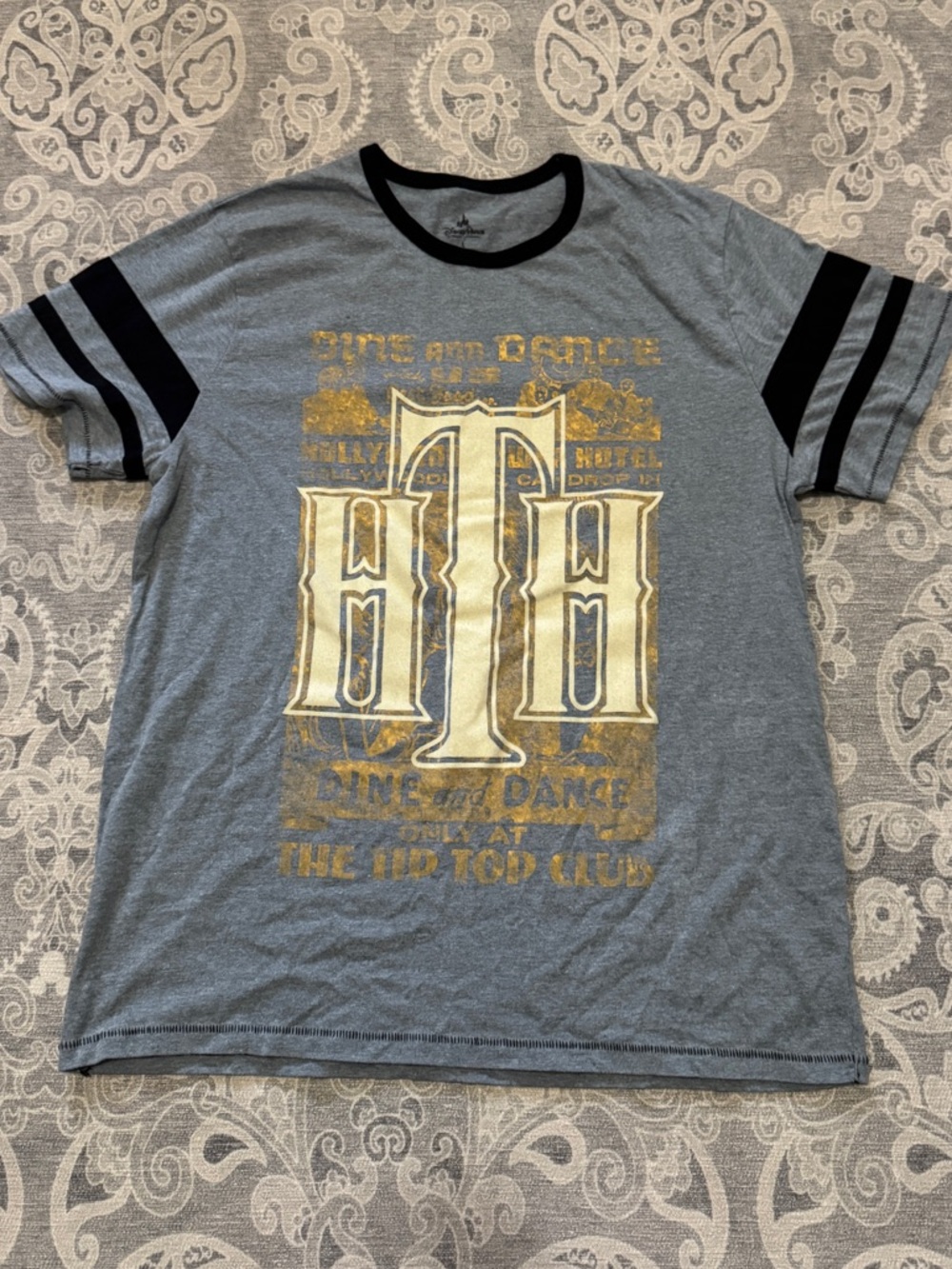 Disney Tower of Terror ringer tee, size Large